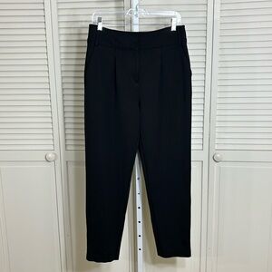 Boden Pleated & Tapered Ponte Pants Size 8 Regular